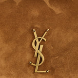 Niki Satchel suede bag