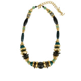 Saint Laurent Oversized necklace in gemstones