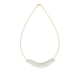 Eileen Pappas Porcelain driftwood necklace