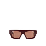 Rectangular frame sunglasses