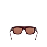 Rectangular frame sunglasses