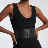 Elasticated bustier belt