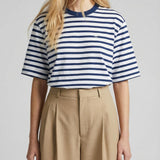 Boxy fit marinière Ami de Coeur T-shirt