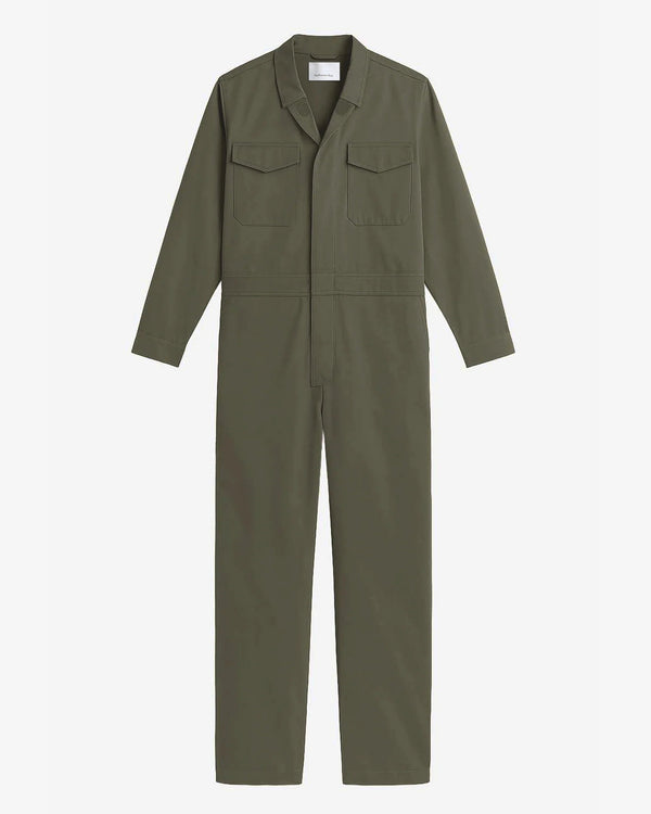The Frankie Shop Ardea cotton utility jumpsuit