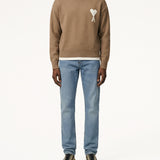 Classic-fit cotton jeans