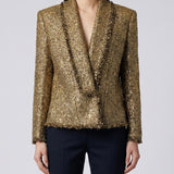 Balmain Sequined tweed jacket