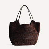 Bembien Amaya raffia tote bag