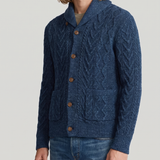 RRL Cable-knit cardigan