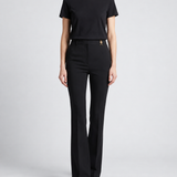 Versace Medusa plaque pleated trousers