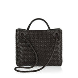 Andiamo small leather tote bag