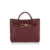 Andiamo small leather tote bag