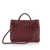 Andiamo small leather tote bag