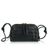 Intrecciato Concert leather pouch