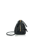 Intrecciato Concert leather pouch