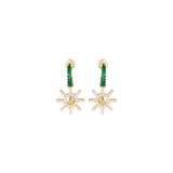 Bottega Veneta White-flash earrings