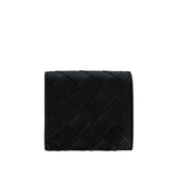 Intrecciato folded coin wallet