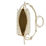 Intrecciato Concert leather pouch