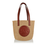 Woody large canvas tote