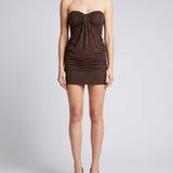 Venuja Strapless mini dress