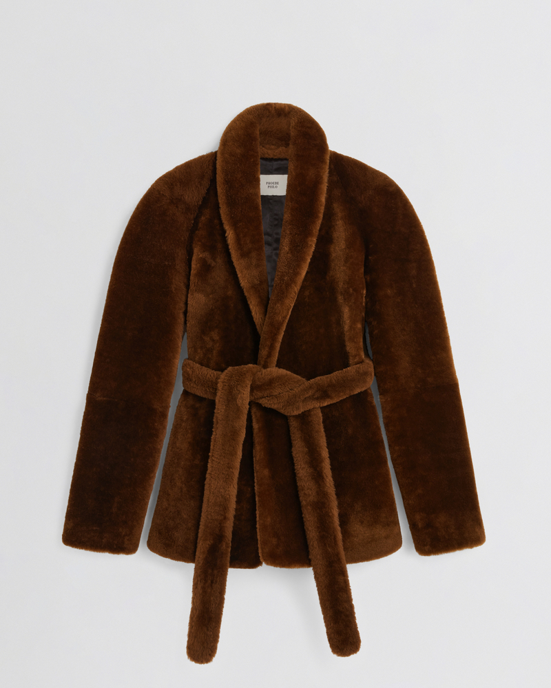 Phoebe Philo Belted robe jacket