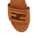 Baguette leather slides