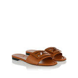 Baguette leather slides