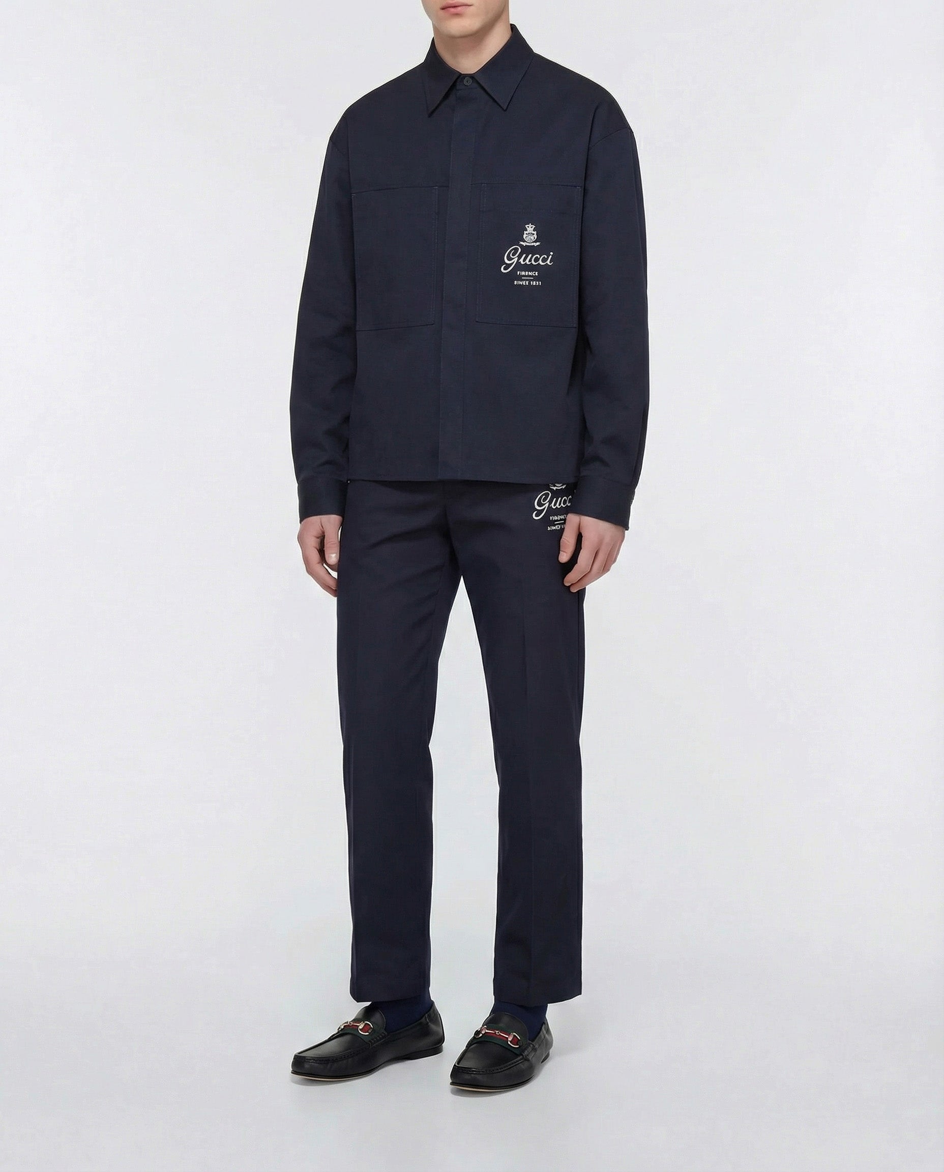 Gucci Cotton-twill shir – Luisa World
