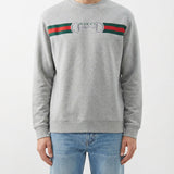 Printed cotton sweatshirt