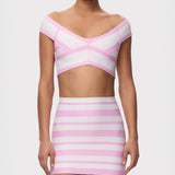 Hervé Léger The Spotlight crop top