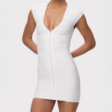 Hervé Léger The Champagne mini dress