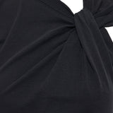 Nayda knotted cotton top