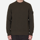 Stone Island Logo-patch crewneck sweater