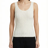 Jw Anderson Cable‑knit tank top