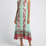 Maria printed midi dress