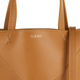 Puzzle Fold mini leather tote