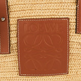 Elephant small raffia basket bag