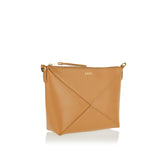 Puzzle Fold leather pouch