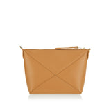 Puzzle Fold leather pouch