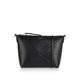 Puzzle Fold leather pouch