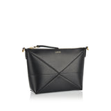 Puzzle Fold leather pouch