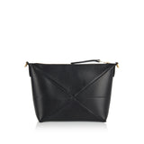 Puzzle Fold leather pouch