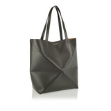 Puzzle Fold XL leather tote