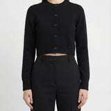 Zephir cashmere cropped cardigan