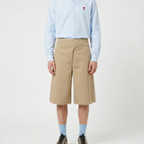 Wrapped bermuda shorts