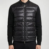 Moncler Padded wool zip-up cardigan