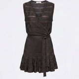 Moeva Menton sheer knit mini dress