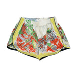 Monoki Nassua printed silk shorts