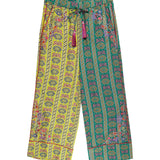 Lingerie silk trousers