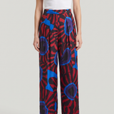Dries Van Noten Printed wide-leg trousers