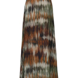 New Intermingled Ideas printed silk-georgette maxi skirt